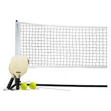 New Franklin Quikset Pickleball 1/2 Court Starter Set - X - 40 Pickleballs