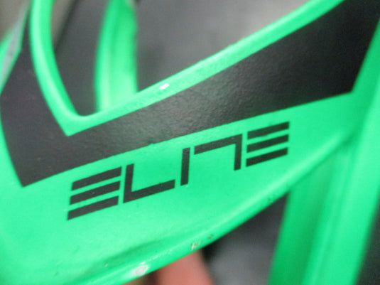 Used Elite Custom Race Bottle Cage - Green