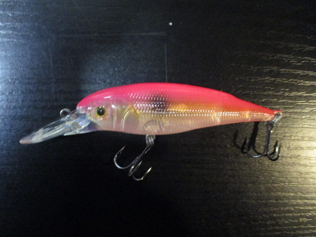 Load image into Gallery viewer, Used Pink and Yellow Crankbait Lure
