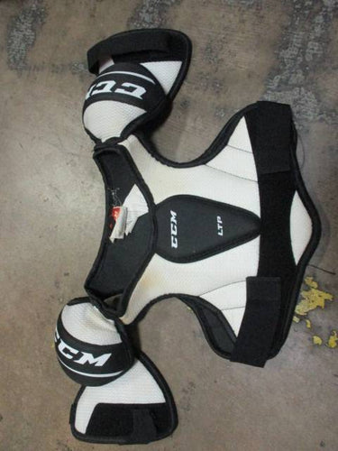 Used CCM LTP Hockey Shoulder Pads Size Youth Medium