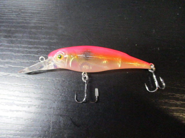 Load image into Gallery viewer, Used Pink and Yellow Crank Bait Lure
