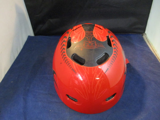 Used Lightning McQueen Bicycle Helmet Youth Size