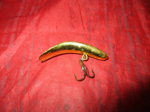 Used Luhr-Jensen Kwikfish K7 Nip Flatfish Lure - chipped