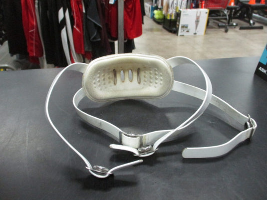 Used White Hard Cup Chinstrap