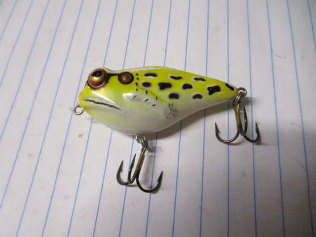 Load image into Gallery viewer, Used Rebel Frog-R Hard Body Topwater Walking Frog Crankbait Lure
