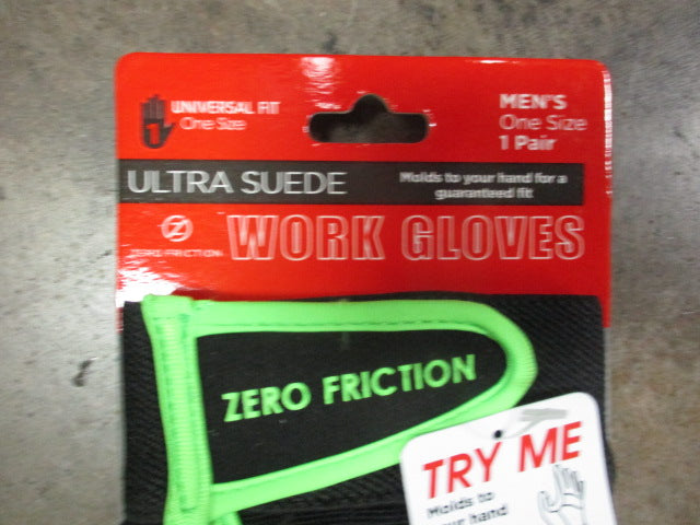 Load image into Gallery viewer, Zero Friction Ultra Suede Work Gloves Men&#39;s One Size
