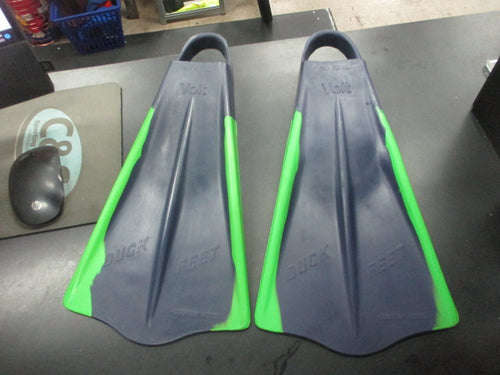 Used Voit Duck Feet Fins Size Small