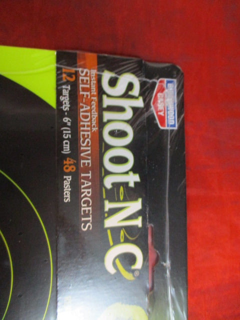 Used Birchwood Shoot-N-C Self- Adhesive Targets