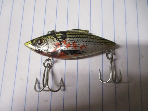 Used Bill Lewis Rat-L-Trap Magnum Force (Bleeding Shiner) Crankbait Lure