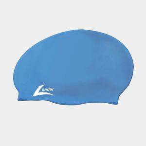 New Leader Medley Racer Junior Swim Cap - Metallic Blue