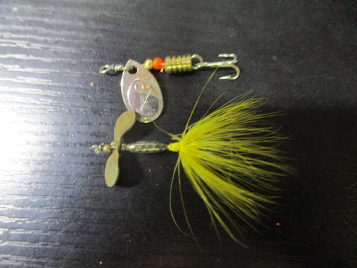 Sportfisher 0 Spinner Lure & Used Rooster Tail Lure