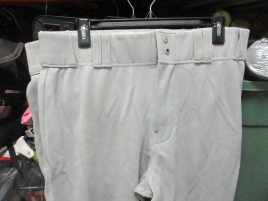 Used Victory Grey Baseball Pants Size 34