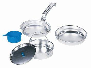 New Texsport 5 Piece Aluminum Mess Kit