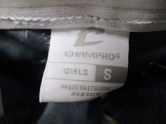 Used Champro Elastic Bottom Pants Girls Size Small