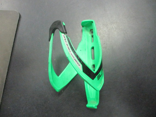 Used Elite Custom Race Bottle Cage - Green