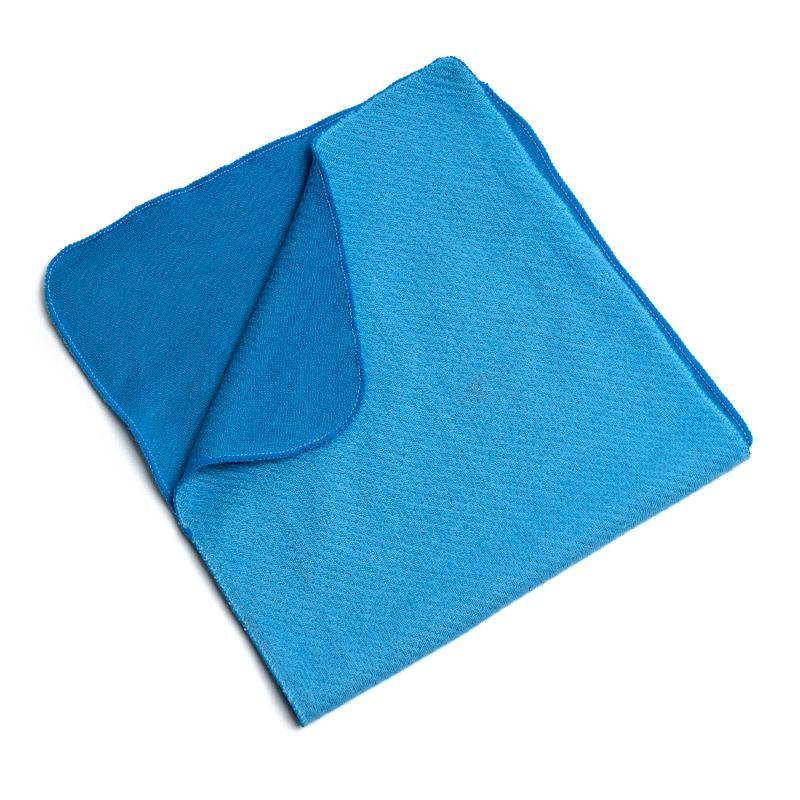 Load image into Gallery viewer, New Jade Cooling Towel 9&quot; x 36&quot; White &amp; Blue
