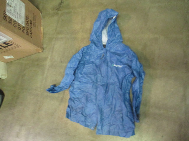 Load image into Gallery viewer, Used Frogg Toggs Rain Jacket and Pants Youth Size Small
