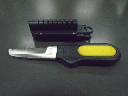 Used Underwater Kinetics Remora HYDRALLOY Blunt Tip Dive Knife