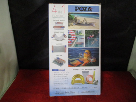 New Poza USA Flag Water Hammock - 56