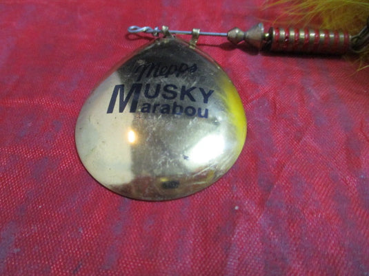 Used Mepps Musky Marabou Bucktail Spinning Lure