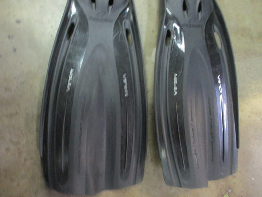 Used Oceanic Viper Open Heel Fins Size XL