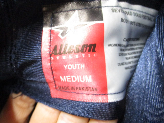 Load image into Gallery viewer, Used Alleson Youth Football Pants with Pads Medium
