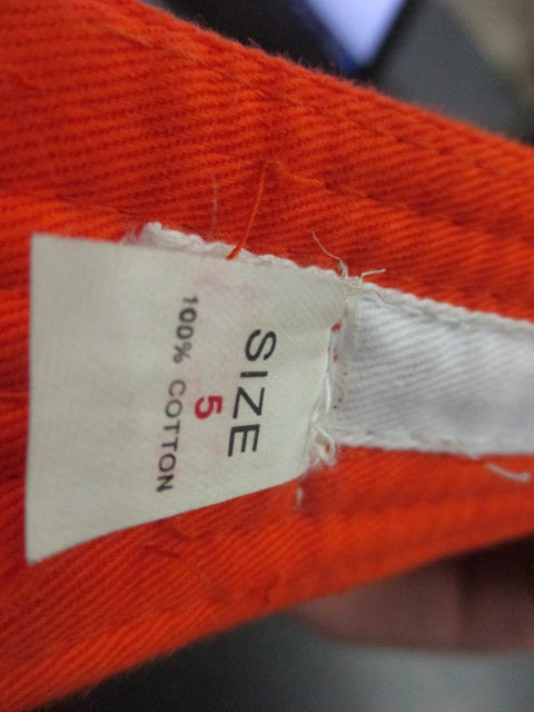 Used Orange Karate Belt Size 5