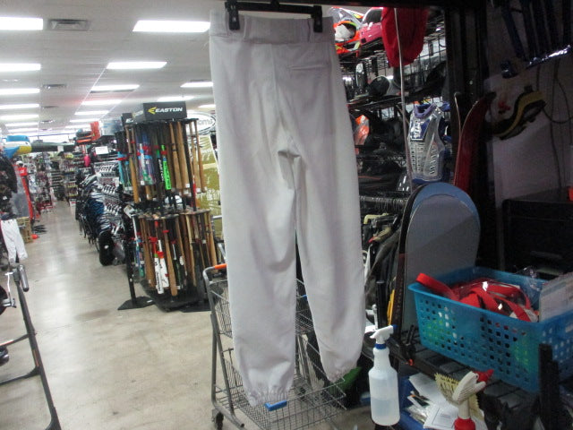 Load image into Gallery viewer, Used Champro Elastic Bottom Adult Small Baseball Pants White
