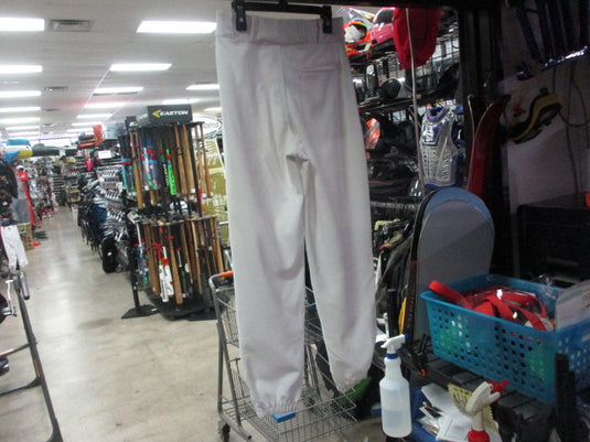 Used Champro Elastic Bottom Adult Small Baseball Pants White