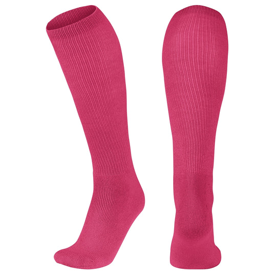 New Champro Hot Pink Multi-Sport 100% Polyester Sock Size Small