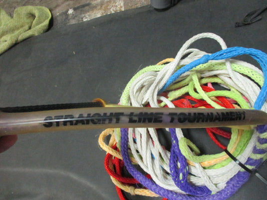 Used Straight Line Tournament Tow Rope and Handle