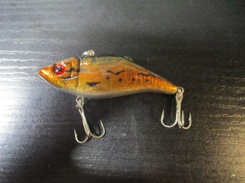 Used Tiger Striped Lipless Crankbait Lure