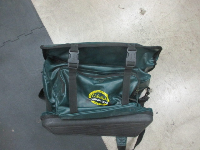 Load image into Gallery viewer, Used Cabelas Duffle Bag With Hard Bottom
