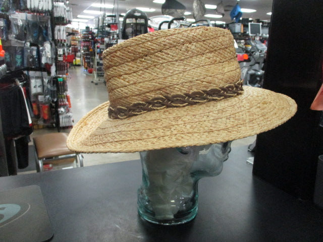 Load image into Gallery viewer, Scala Natural Fibre Brimmed Hat L/XL
