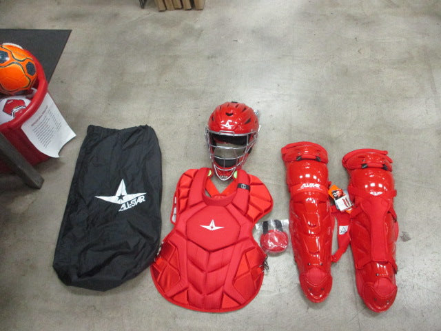 Load image into Gallery viewer, All-Star System 7 Axis Solid CKCCPRO1XS Adult Profession Catcher Gear Set
