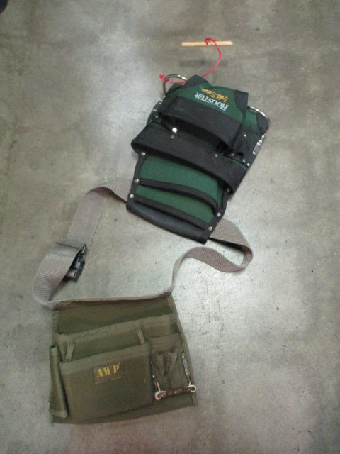 Load image into Gallery viewer, Used AWP Tool Belt with Tool Pouch
