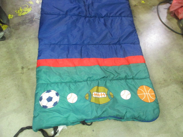 Load image into Gallery viewer, Used Junior Sports Sleeping Bag
