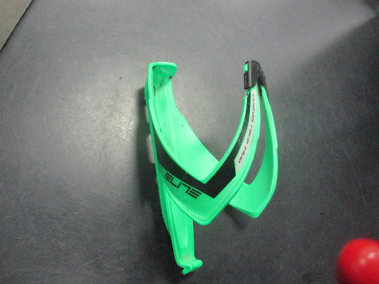 Used Elite Custom Race Bottle Cage - Green