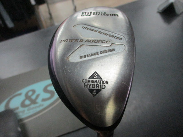 Load image into Gallery viewer, Used Wilson Power Source 3/4 Hybrid Golf Club
