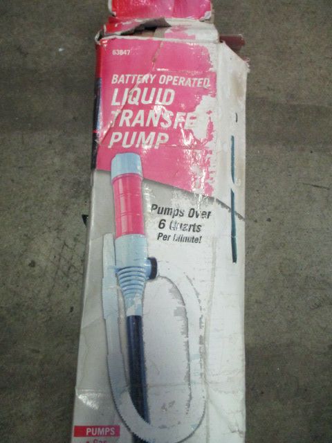 Battery Operated Liquid Transfer Pump