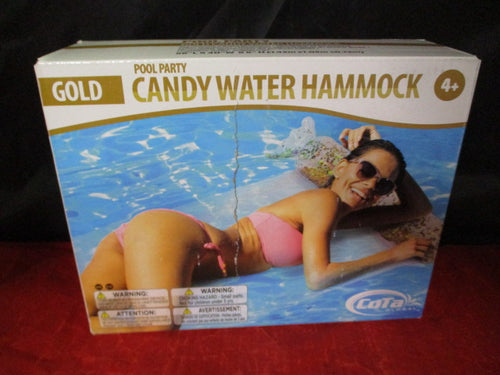 New Poza Candy Water Hammock - Gold