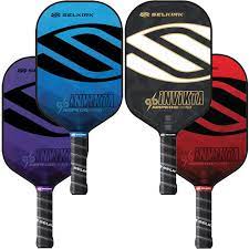 New Selkirk Amped Invikta Midweight Sapphire Blue Pickleball Paddle