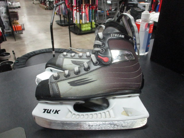 Load image into Gallery viewer, Used Bauer Vapor Stream Junior Hockey Skates Size 1EE
