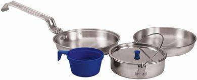 New Texsport 5 PC Heavy Duty Aluminum Mess Kit