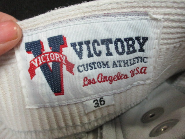 Load image into Gallery viewer, Used Victory Grey Baseball Pants Size 34
