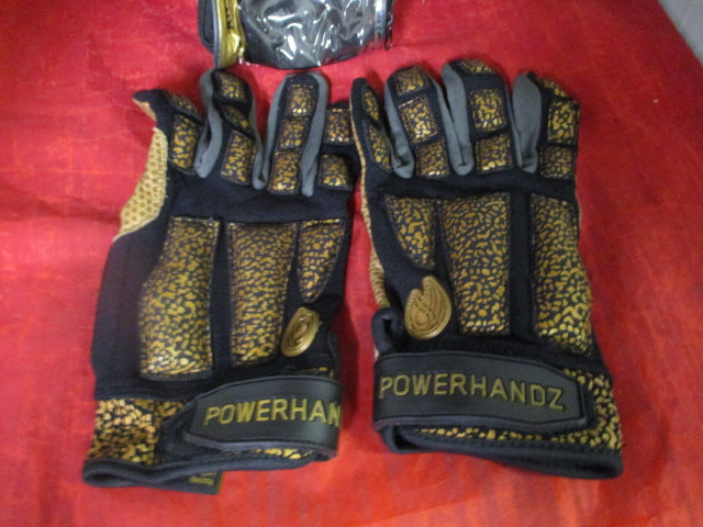 Load image into Gallery viewer, Used Power Handz Pure Grip Baseball Weighted Gloves XXXL
