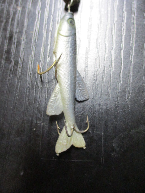 Vintage Mepps Comet 2 Mino (70-s), 3/16oz Silver spinning lure #17483