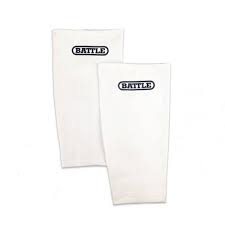 New Battle Leg Sleeve Pair - White- Youth Size L/XL