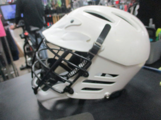 Used Warrior Pro Z Lacrosse Helmet Size Medium