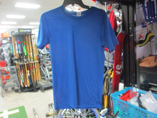 Used Gildan Blue T-Shirt Size Small